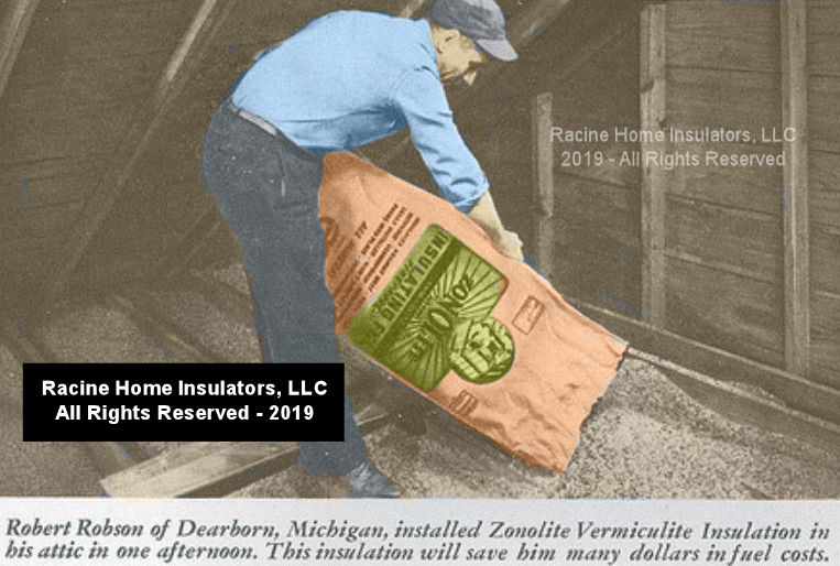 Vermiculite Attic Insulation - Frequently Asked Questions - Racine Home  Insulators, LLC